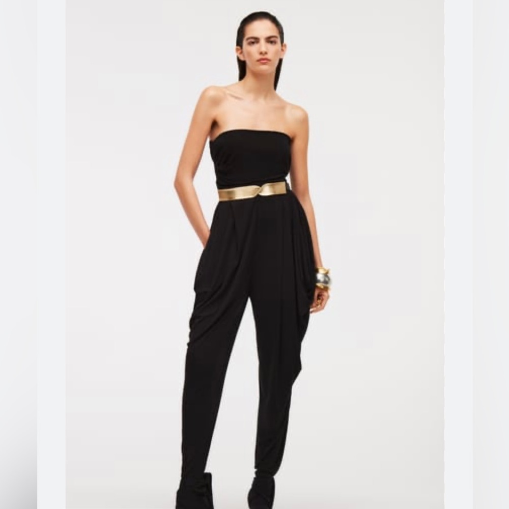Zara Studio Limited Edition Draped Jumpsuit